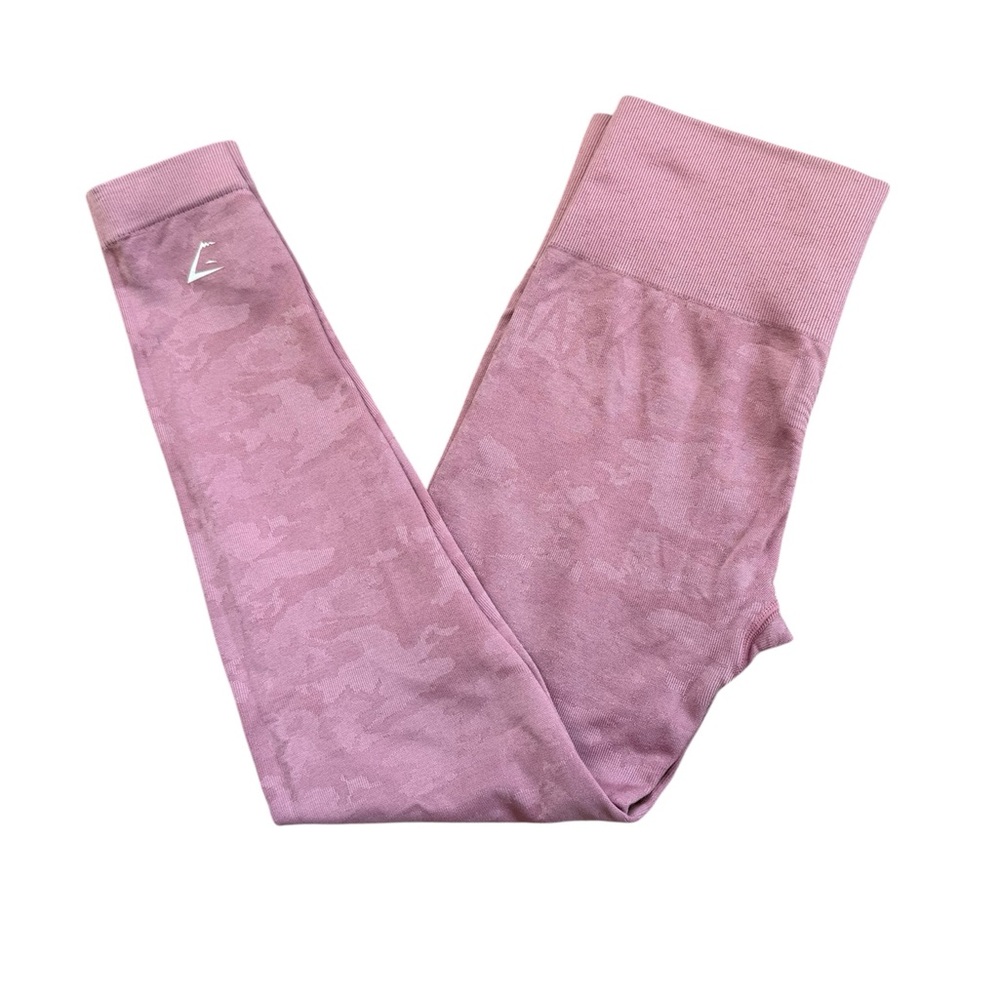 Gymshark Pink Camo Leggings